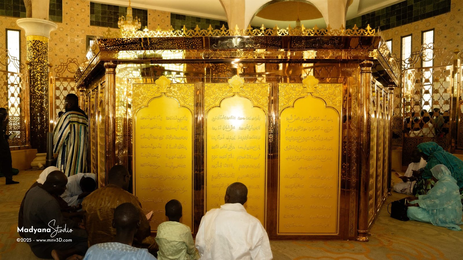 La beauté du mausolée de Sokhna Mame Diarra Bousso à travers la photographie architecturale