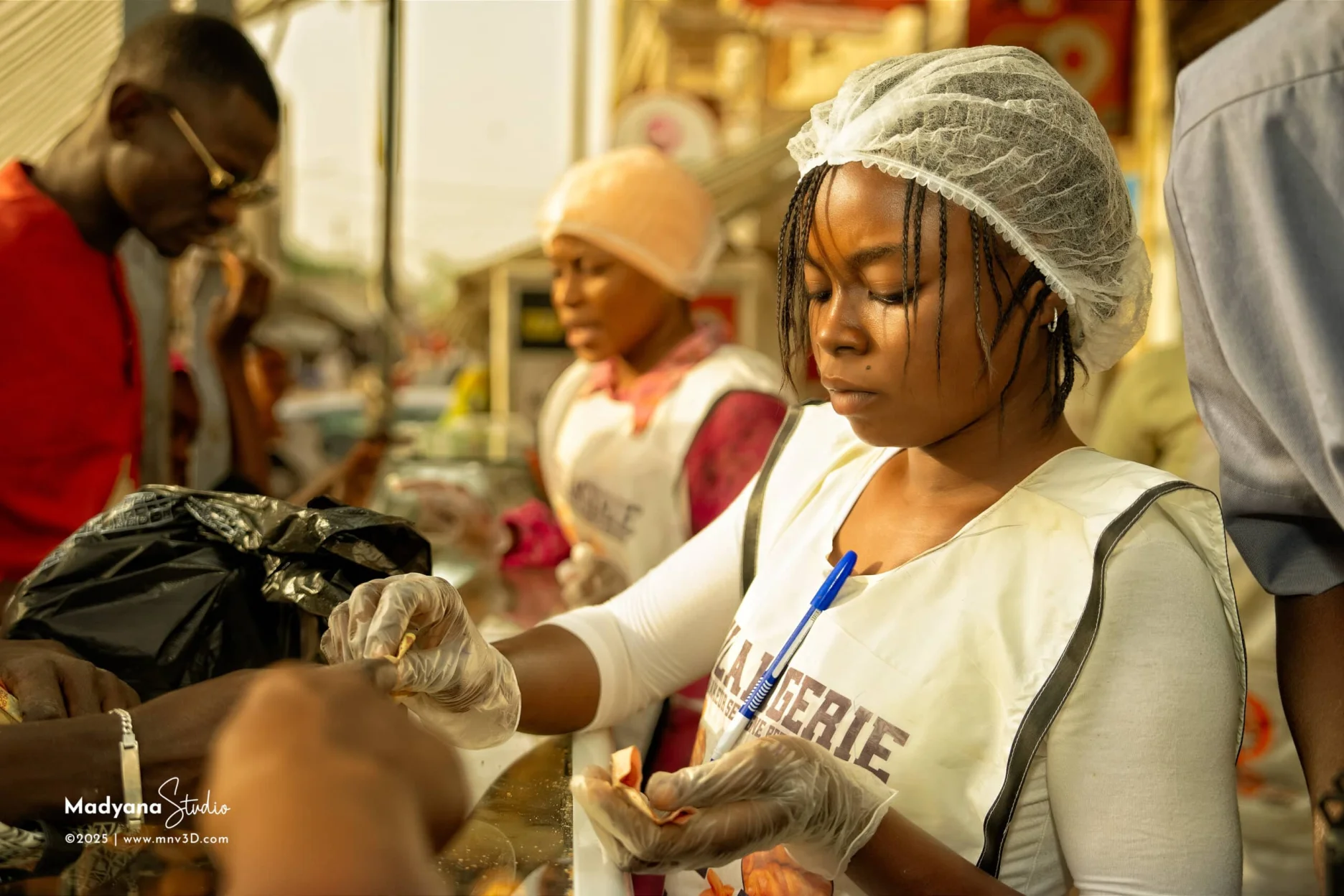 Photographie de boulangerie artisanale à Touba